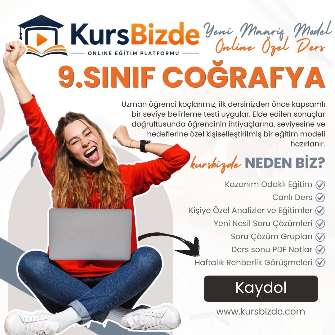 9.SINIF-COĞRAFYA-Online-Özel-Ders-Kursbizde
