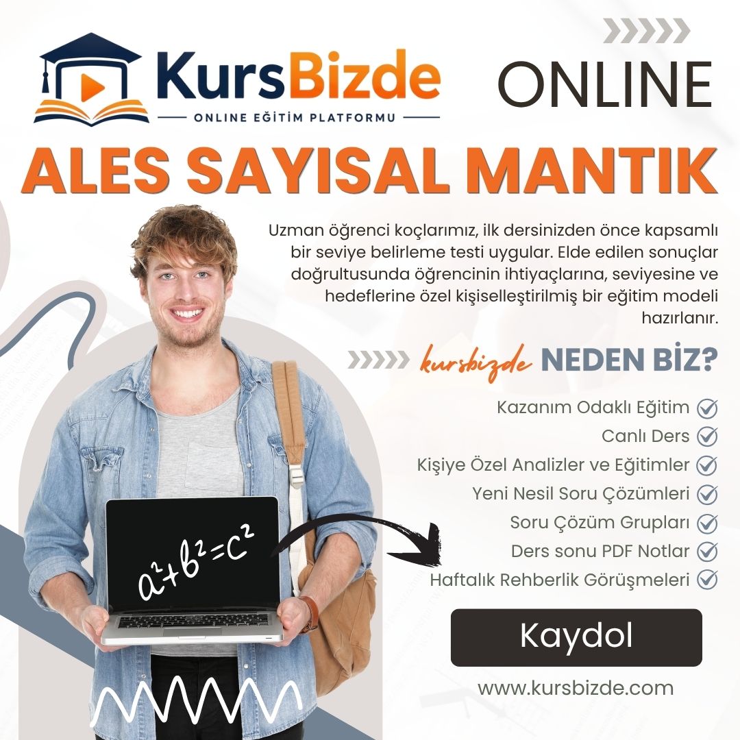 ALES-Sayısal Mantık-Online-Özel-Ders-Kursbizde
