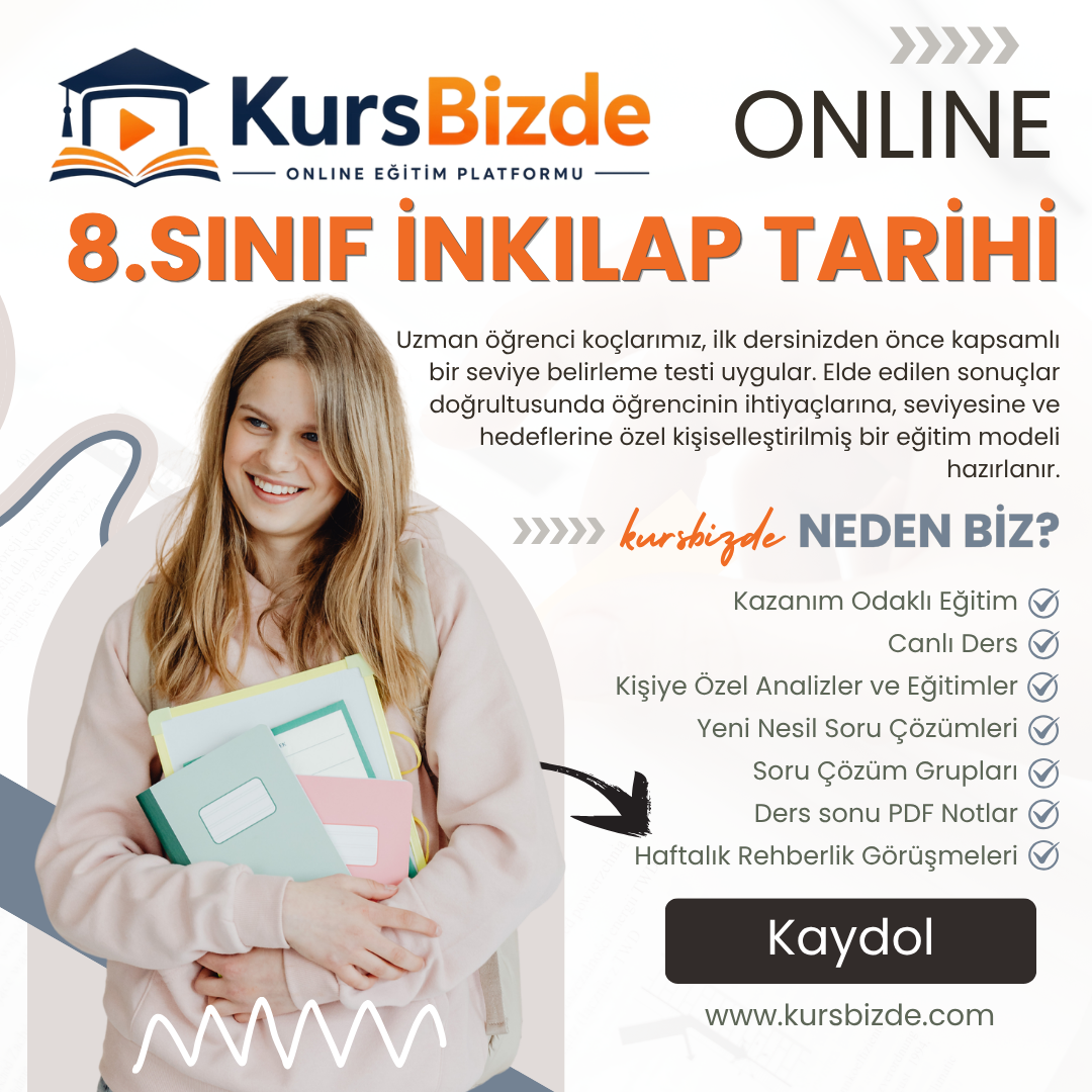 LGS-İNKILAP-Online-Özel-Ders-Kursbizde